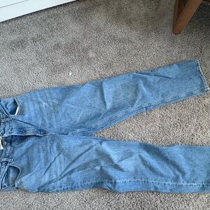 Abercrombie & Fitch Straight Light Blue Jeans